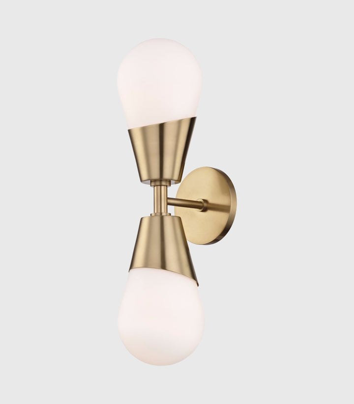 Cora 2lt Wall Light – Modern Elegance for Any Room