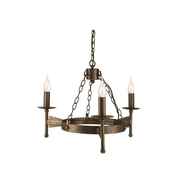Cromwell Old Bronze Chandelier - 3Lt to 18Lt Options