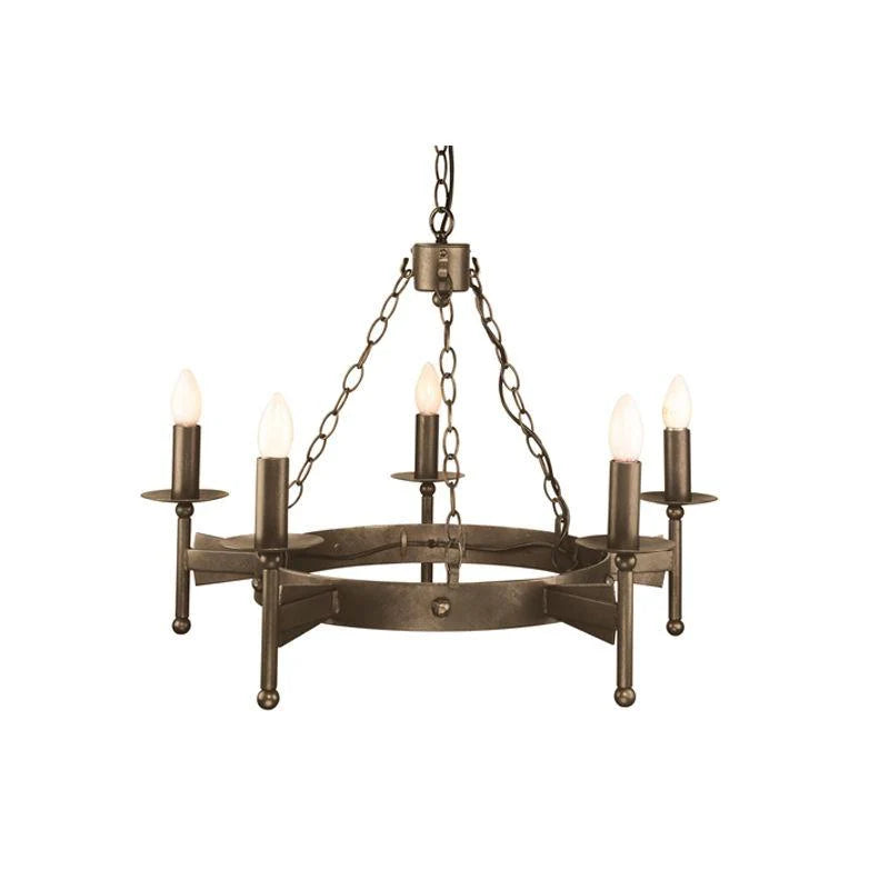 Cromwell Old Bronze Chandelier - 3Lt to 18Lt Options