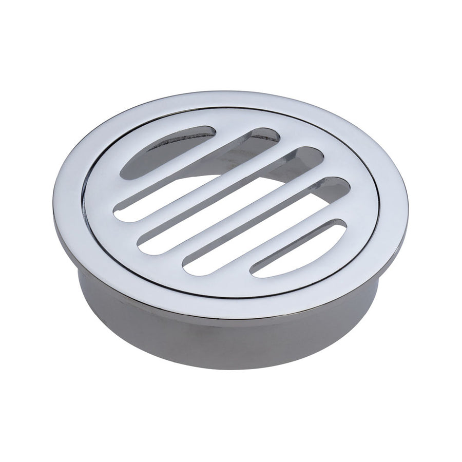 Round Floor Waste, Round Grate, 80mm Outlet - Pilbara Bathroom Warehouse Perth and regional Western Australia