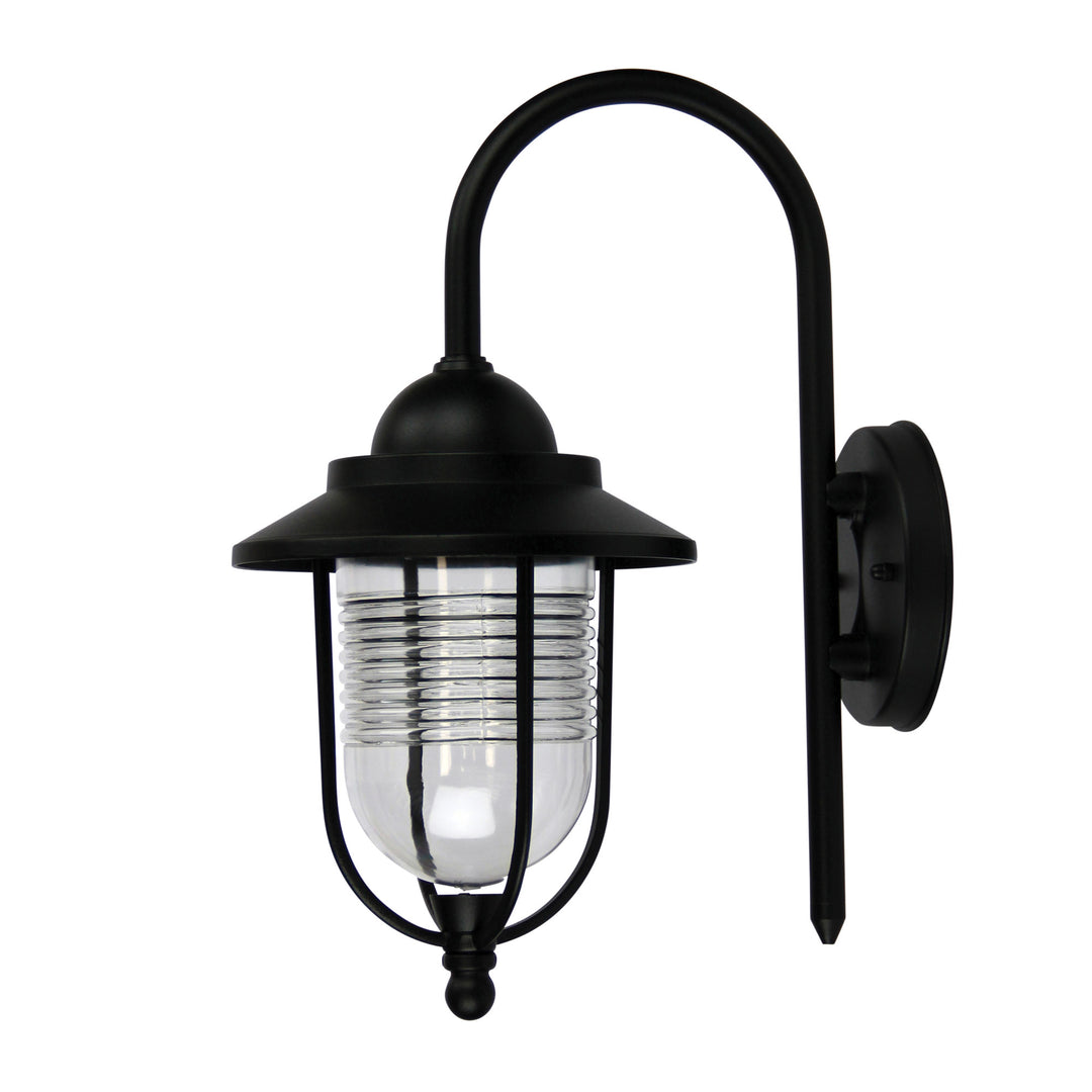 DOMO Black Contemporary Coach Light