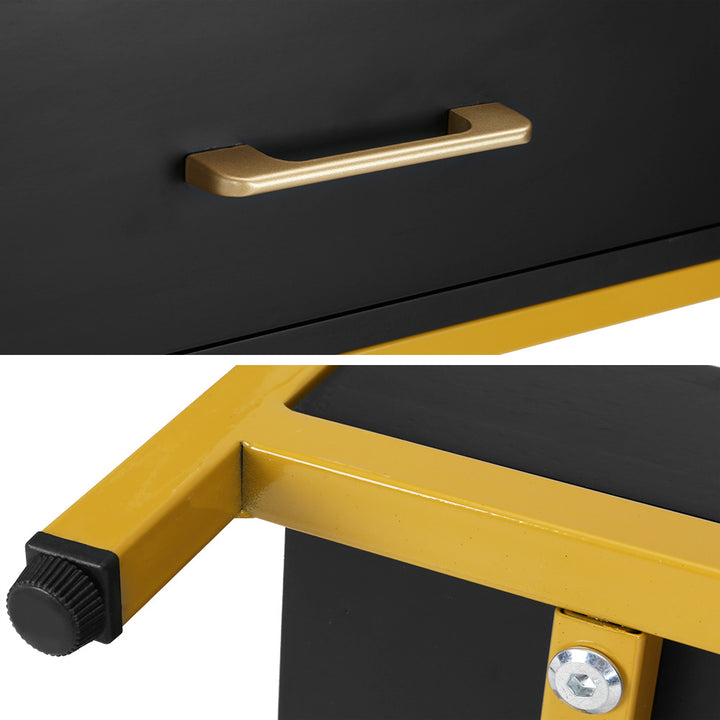 Artiss Bedside Table Drawers Side Table Shelf Storage Nightstand