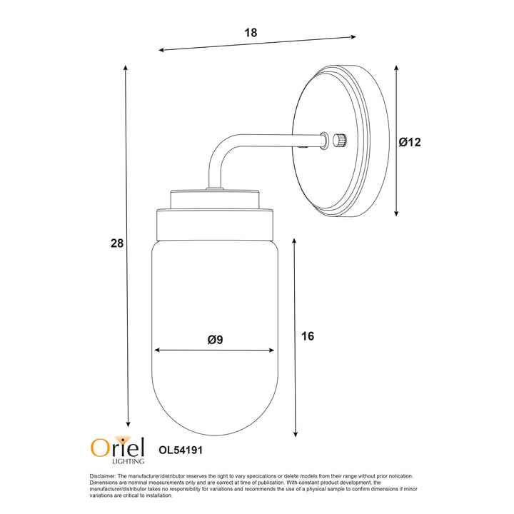 DUNBURN SAT BRS Wall Light – Mid-Century Vanity Sconce