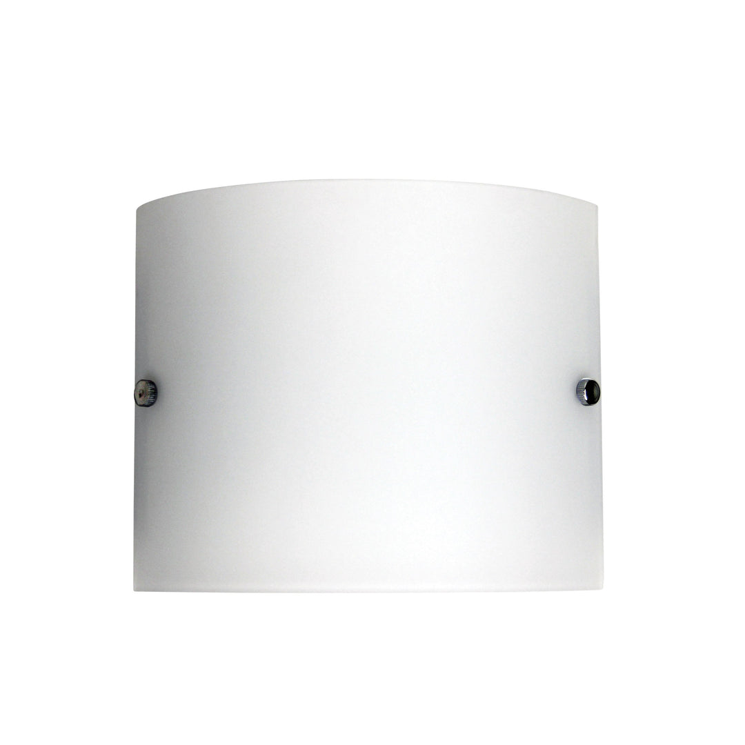 DUO.2 Wall Mounted Light – Frosted Glass with Chrome Details