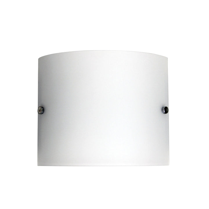 DUO.2 Wall Mounted Light – Frosted Glass with Chrome Details
