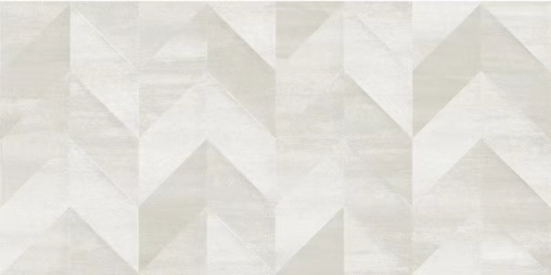 Delphi Grey Décor Matt Ceramic Tile 300 x 600