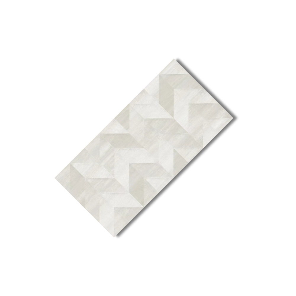 Delphi Grey Décor Matt Ceramic Tile 300 x 600