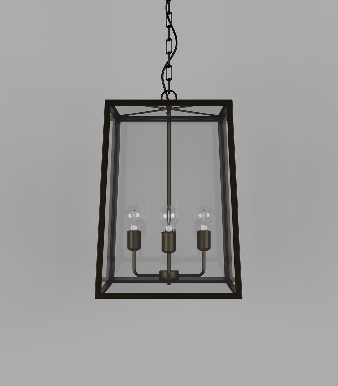 Dover Linear Pendant Light – Handcrafted Brass and Glass Elegance