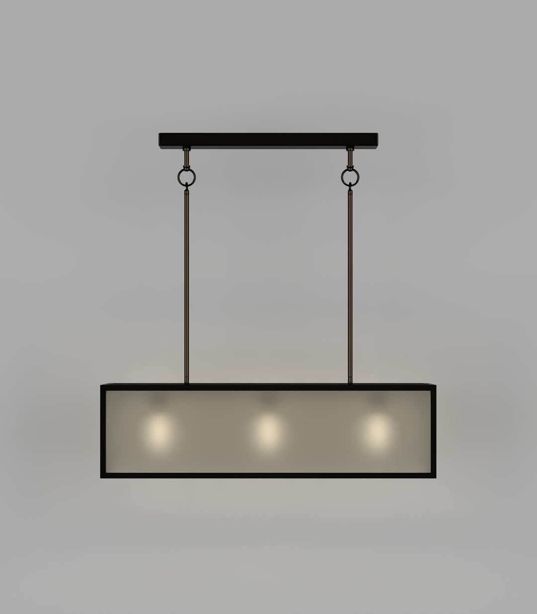 Dover Long 3Lt Lantern - Old Bronze Elegance
