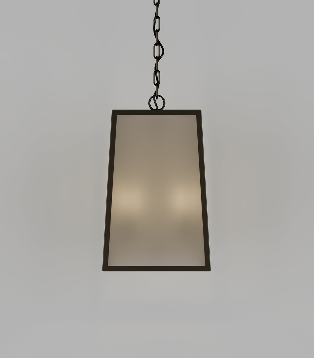 Dover Medium 2Lt Lantern - Old Bronze with Frosted Glass