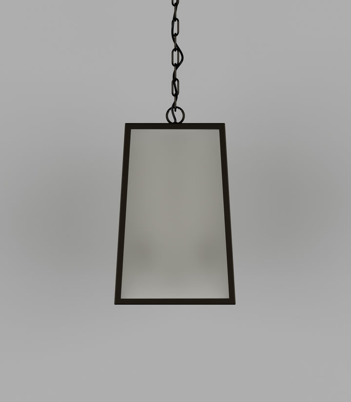 Dover Medium 2Lt Lantern - Old Bronze with Frosted Glass