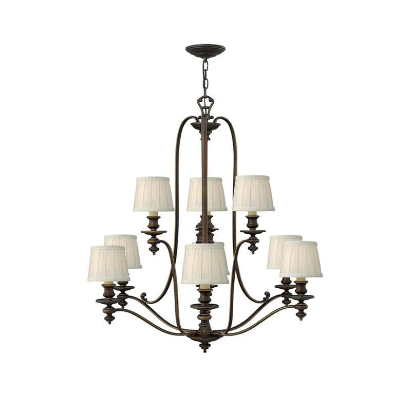 Dunhill 5LT/9LT Chandelier E14 in Royal Bronze