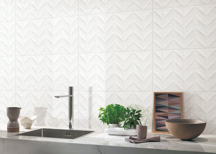 The Taj 3D Gloss Tile 300x600