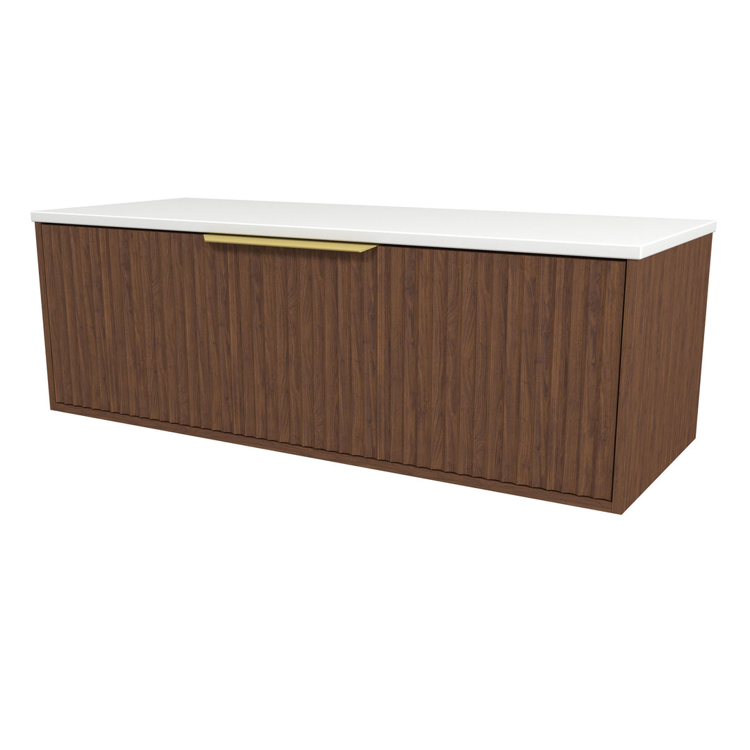 Elwood 1200mm Centre WG Basin Silk Surface AC Top Wall-Hung Vanity