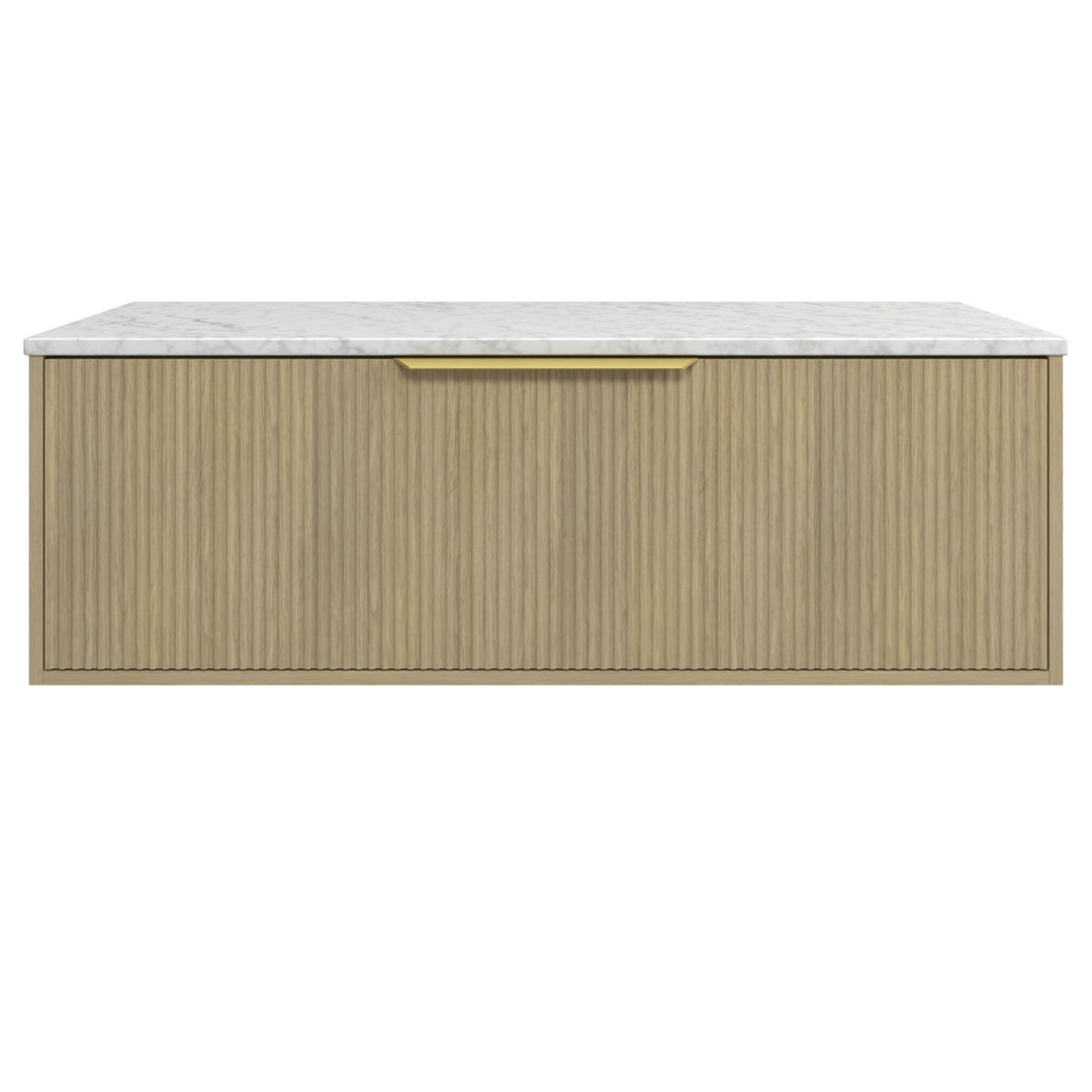 Elwood 1200mm Centre WG Basin Silk Surface AC Top Wall-Hung Vanity