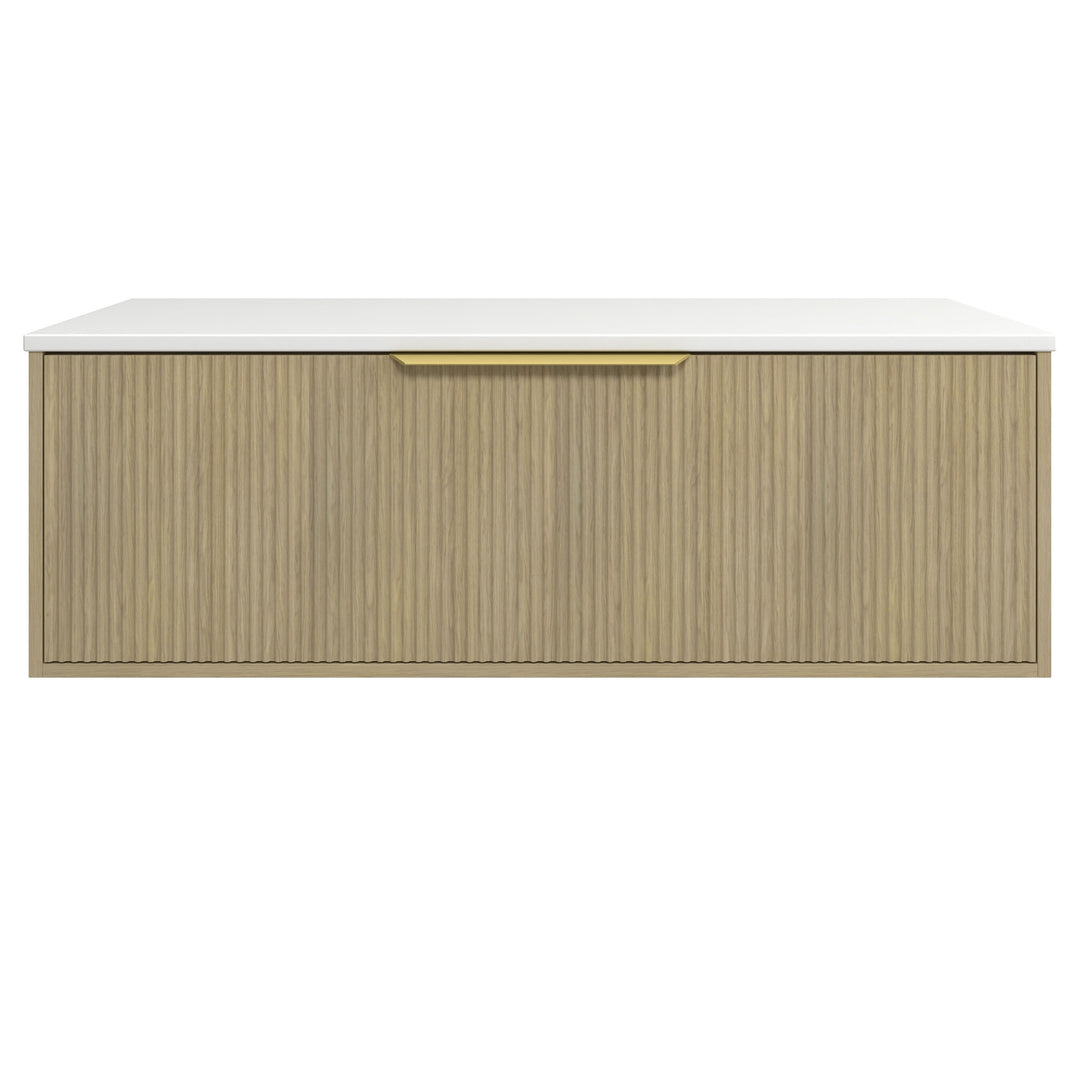 Elwood 1200mm Centre WG Basin Silk Surface AC Top Wall-Hung Vanity