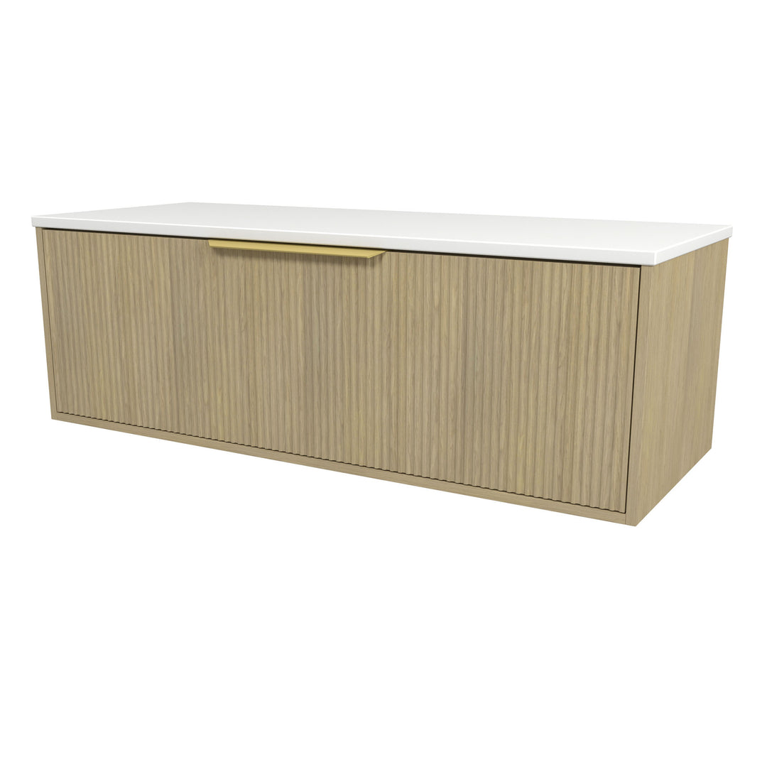 Elwood 1200mm Centre WG Basin Silk Surface AC Top Wall-Hung Vanity