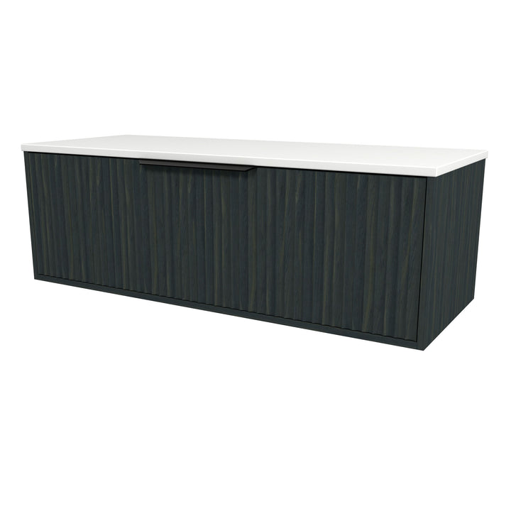 Elwood 1200mm Centre WG Basin Silk Surface AC Top Wall-Hung Vanity