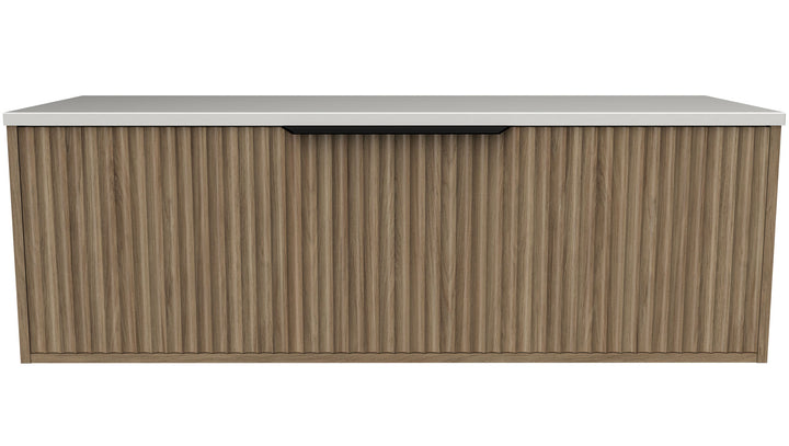 Elwood 1200mm Centre WG Basin Silk Surface AC Top Floor-Standing Vanity