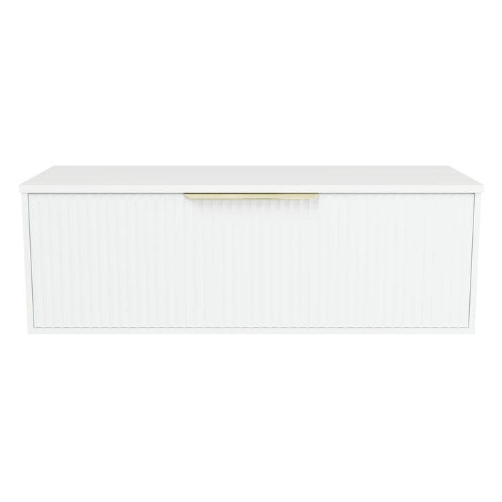 Elwood 1200mm Centre WG Basin Silk Surface AC Top Floor-Standing Vanity