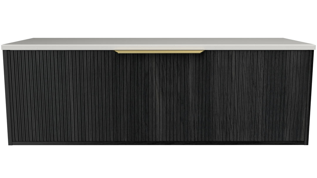 Elwood 1200mm Centre WG Basin Silk Surface AC Top Floor-Standing Vanity