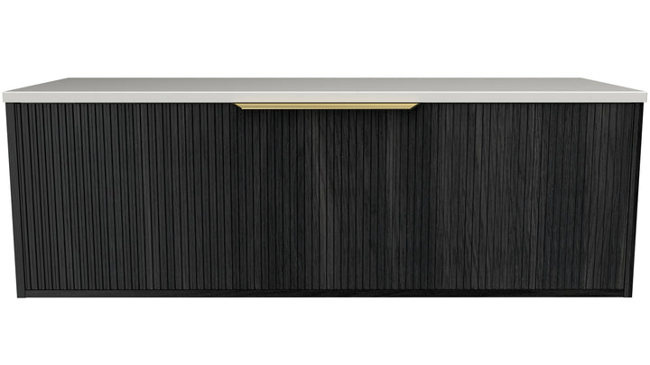 Elwood 1200mm Centre WG Basin Silk Surface AC Top Floor-Standing Vanity