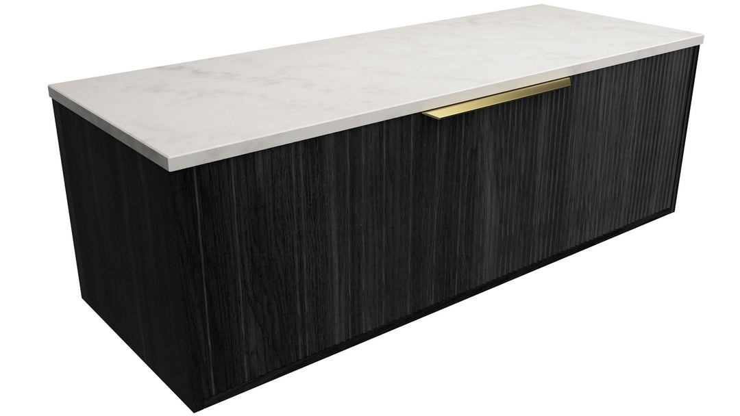 Elwood 1200mm Centre WG Basin Silk Surface AC Top Floor-Standing Vanity