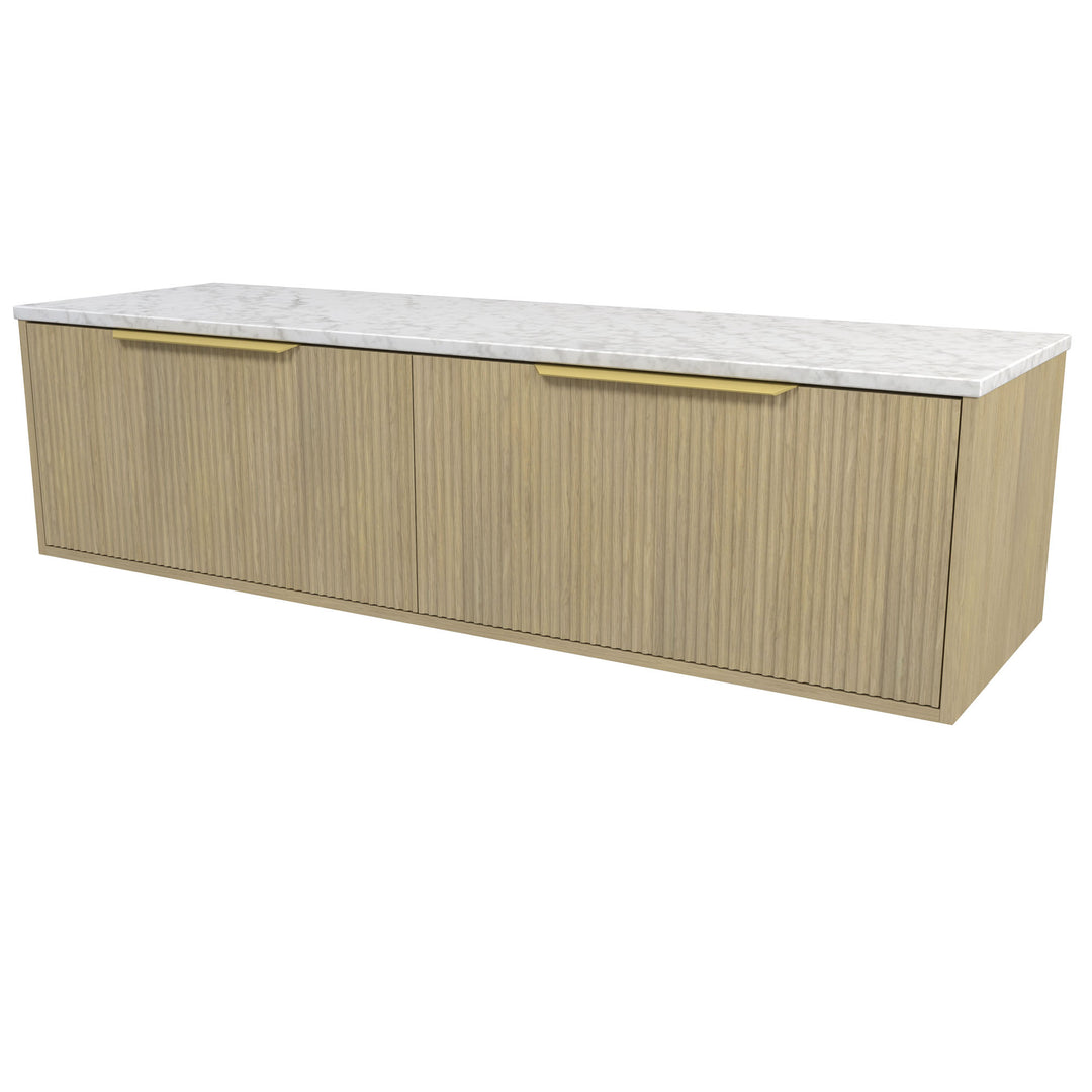 Elwood 1500mm Double Bowl Wall-Hung Cabinet
