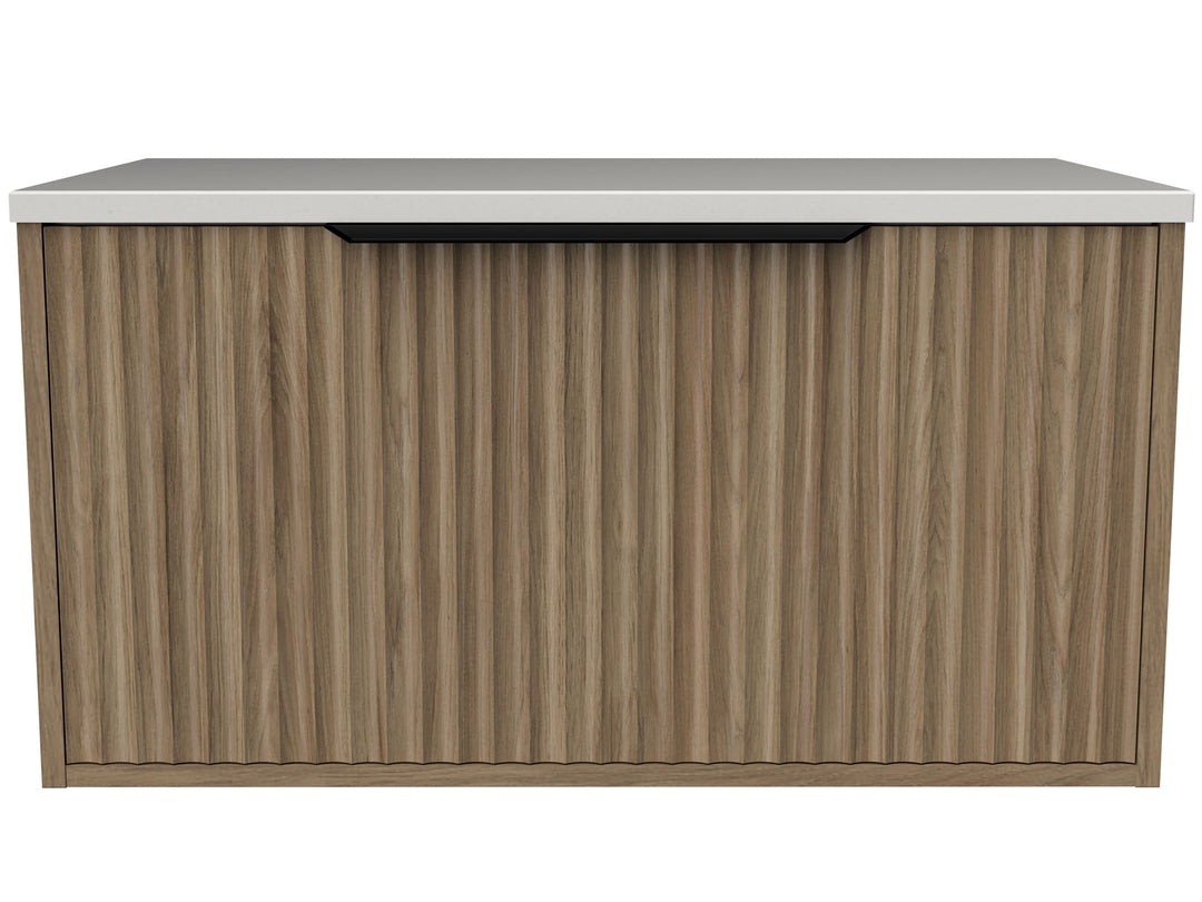 Elwood 750mm Centre WG Basin Silk Surface AC Top Floor-Standing Vanity