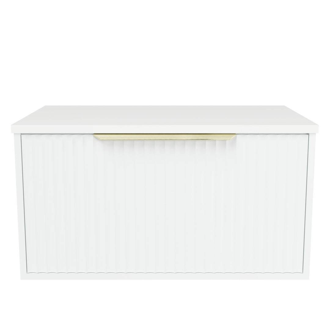Elwood 750mm Centre WG Basin Silk Surface AC Top Wall-Hung Vanity