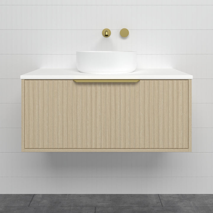 Elwood 900mm Centre Bowl Wall-Hung Cabinet