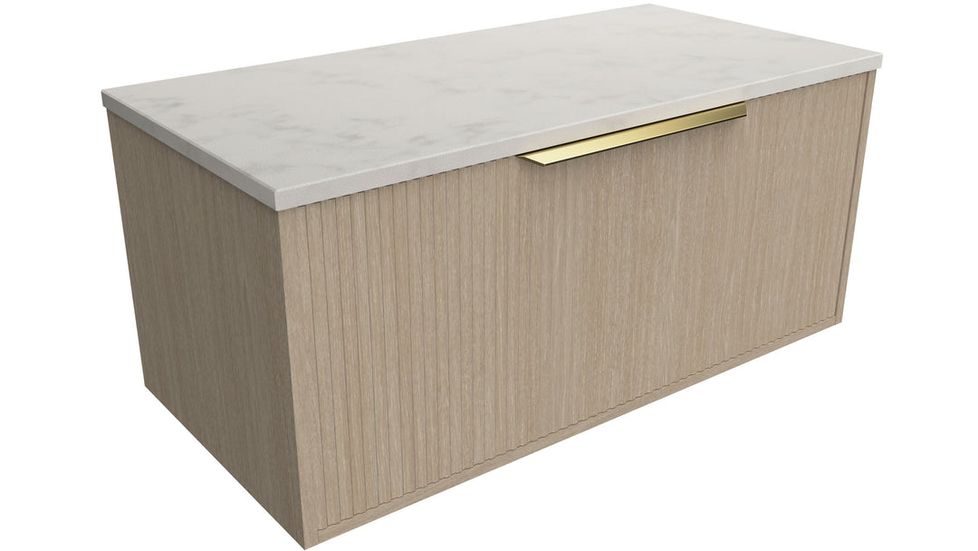 Elwood 900mm Centre Bowl Floor-Standing Cabinet
