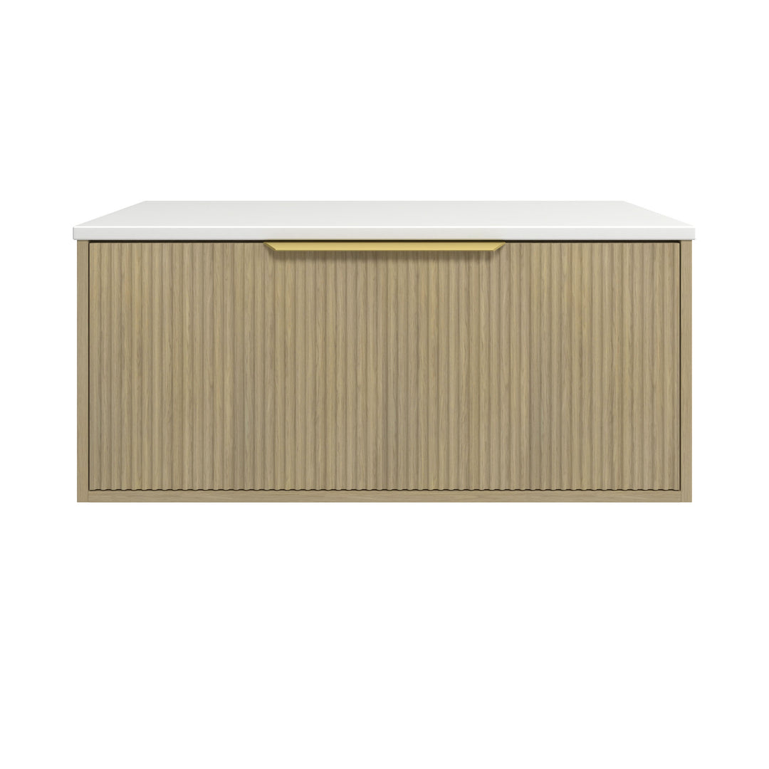 Elwood 900mm Centre Bowl Wall-Hung Cabinet