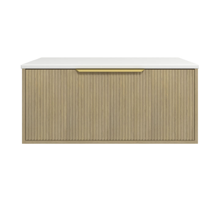 Elwood 900mm Centre Bowl Wall-Hung Cabinet