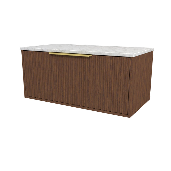 Elwood 900mm Centre Bowl Wall-Hung Cabinet