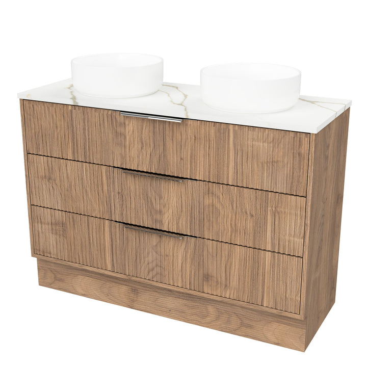 Emmett 1200mm Double Bowl Floor-Standing Cabinet