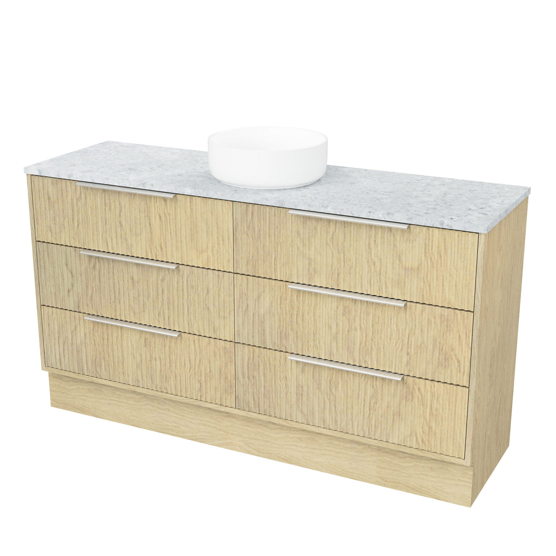 Emmett 1500mm Centre Bowl Floor-Standing Cabinet