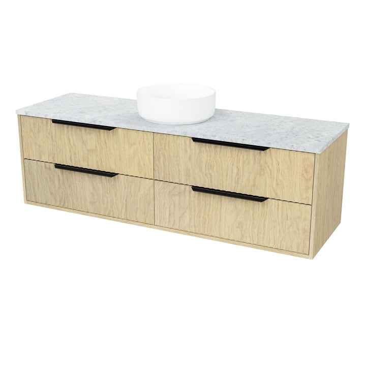 Emmett 1500mm Centre Bowl Wall-Hung Cabinet