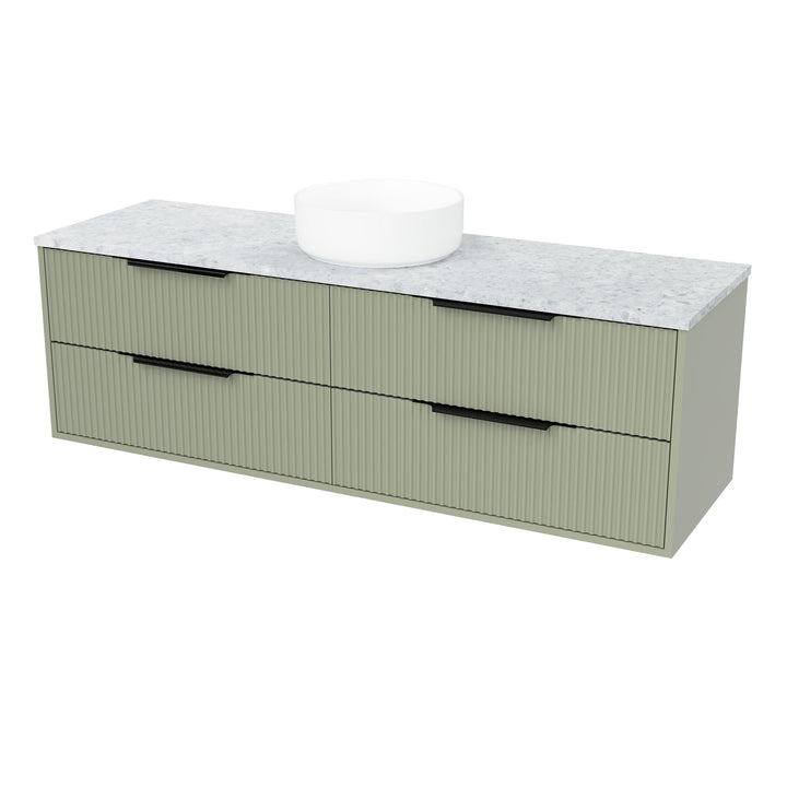 Emmett 1500mm Centre Bowl Wall-Hung Cabinet