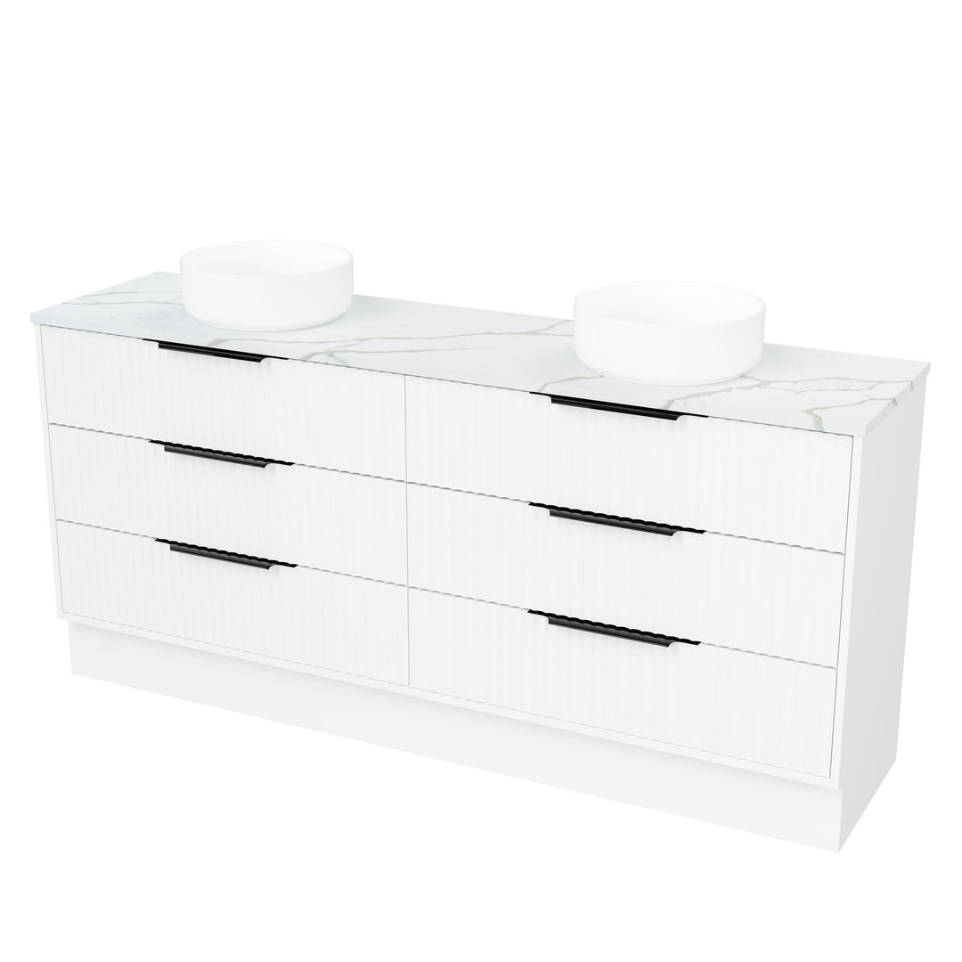 Emmett 1800mm Double Bowl Floor-Standing Cabinet