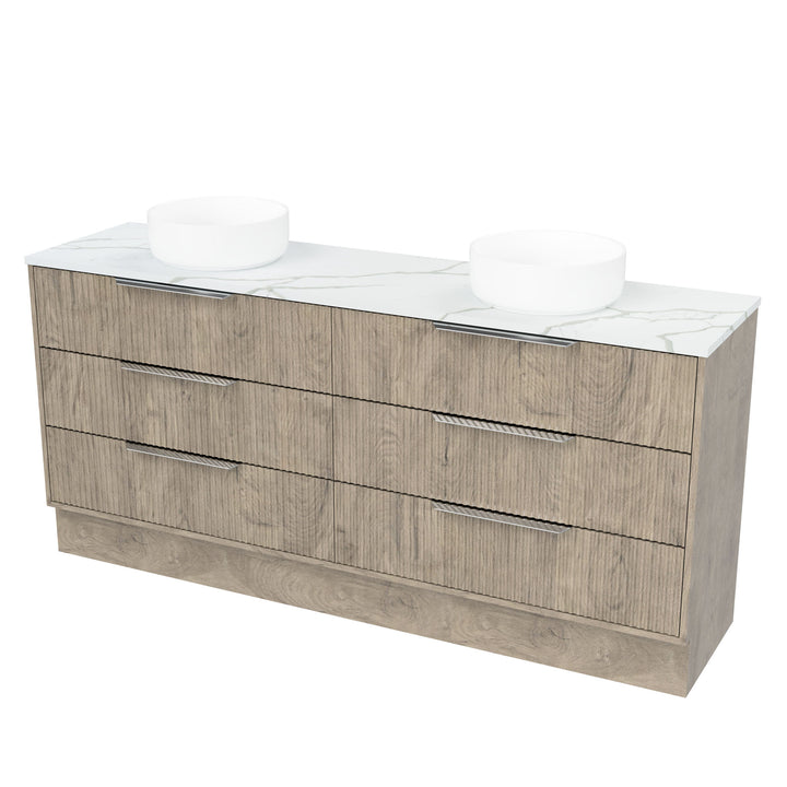 Emmett 1800mm Double Bowl Floor-Standing Cabinet
