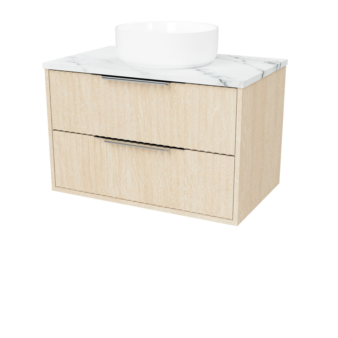 Emmett 750mm Centre Bowl Wall-Hung Cabinet