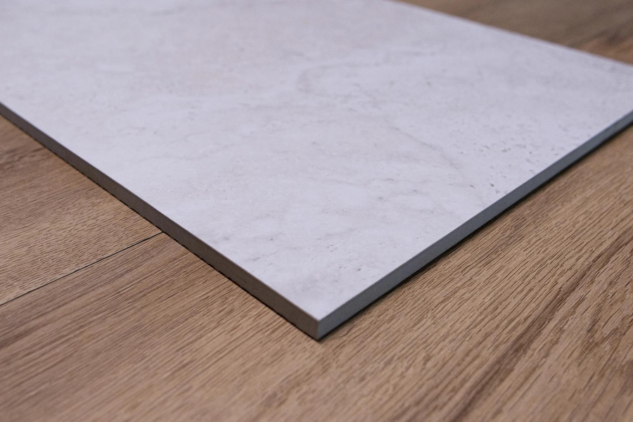 Eclipse White Honed 297x600mm Porcelain Tiles Pilbara Bathroom