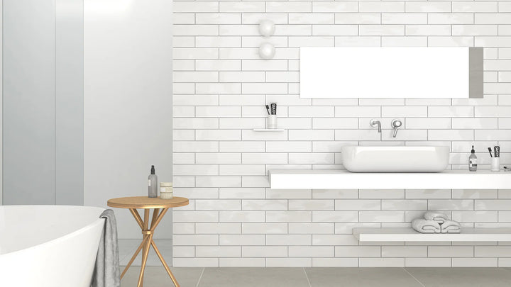 EDGE WHITE WAVE 68x280 GLOSS