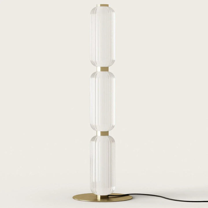 Elma LED Floor Lamp – Antique Gold or Matt Black