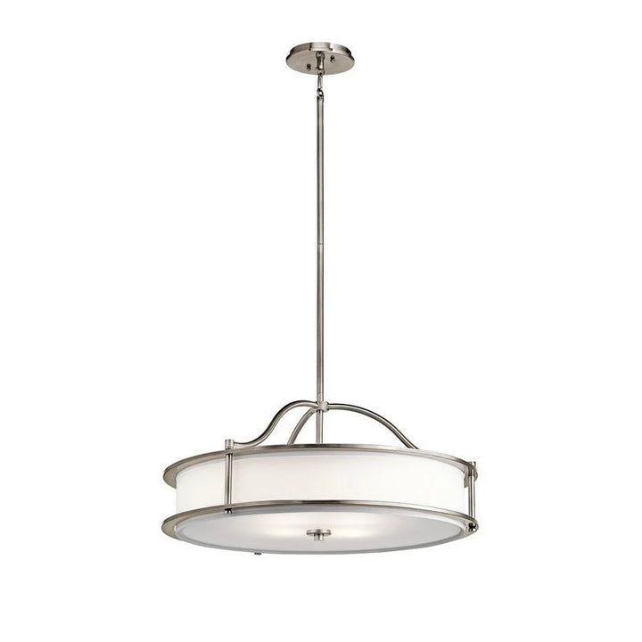 Emory 4lt Chandelier/Semi Flush in Classic Pewter and Old Bronze