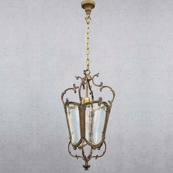 Espagnol Pendant Light - Antique Brass