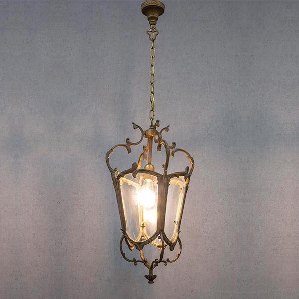 Espagnol Pendant Light - Antique Brass