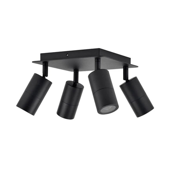 Exterior Adjustable Wall Light 4Lt Bar Square