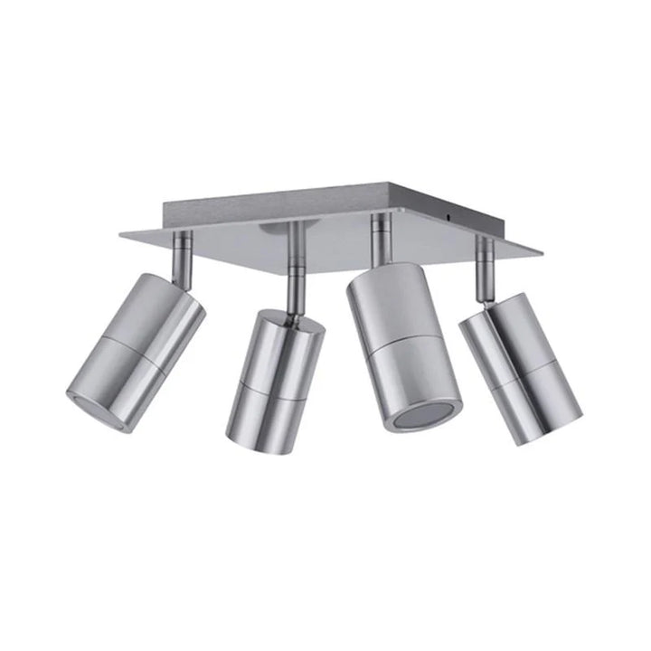 Exterior Adjustable Wall Light 4Lt Bar Square